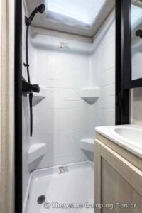 2027 Forest River No Boundaries (NOBO) 18.2 Small Couples Travel Trailer Interior Image
