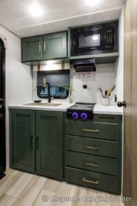 2027 Forest River No Boundaries (NOBO) 18.2 Small Couples Travel Trailer Interior Image