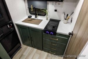 2027 Forest River No Boundaries (NOBO) 18.2 Small Couples Travel Trailer Interior Image