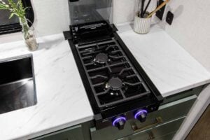 2026 Forest River No Boundaries (NOBO) 18.2 Small Couples Travel Trailer Interior Image