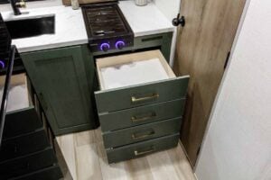 2026 Forest River No Boundaries (NOBO) 18.2 Small Couples Travel Trailer Interior Image