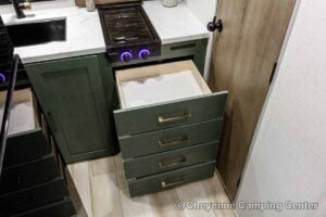 2027 Forest River No Boundaries (NOBO) 18.2 Small Couples Travel Trailer Interior Image
