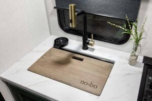 2026 Forest River No Boundaries (NOBO) 18.2 Small Couples Travel Trailer Interior Image