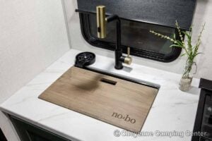 2027 Forest River No Boundaries (NOBO) 18.2 Small Couples Travel Trailer Interior Image