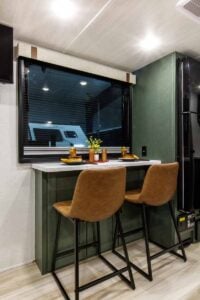 2026 Forest River No Boundaries (NOBO) 18.2 Small Couples Travel Trailer Interior Image