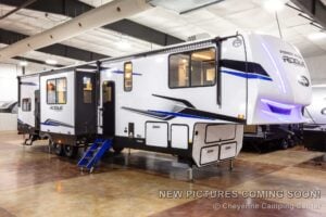 2027 Forest River Rogue Armored 351G2 Fifth Wheel Toy Hauler Exterior Image