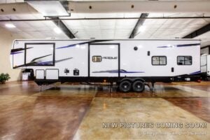 2027 Forest River Rogue Armored 351G2 Fifth Wheel Toy Hauler Exterior Image