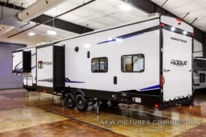2027 Forest River Rogue Armored 351G2 Fifth Wheel Toy Hauler Exterior Image