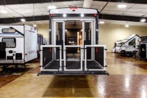 2026 Forest River Rogue Armored 351G2 Fifth Wheel Toy Hauler Exterior Image