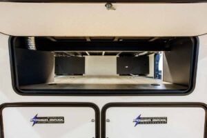 2026 Forest River Rogue Armored 351G2 Fifth Wheel Toy Hauler Exterior Image