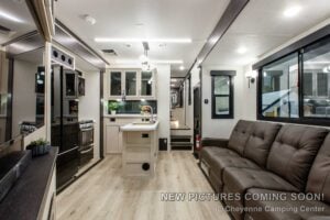 2027 Forest River Rogue Armored 351G2 Fifth Wheel Toy Hauler Interior Image
