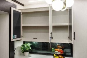 2026 Forest River Rogue Armored 351G2 Fifth Wheel Toy Hauler Interior Image