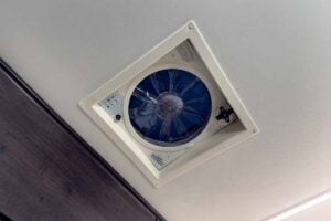 2026 Forest River Rogue Armored 351G2 Fifth Wheel Toy Hauler Interior Image