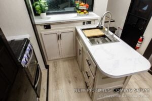 2027 Forest River Rogue Armored 351G2 Fifth Wheel Toy Hauler Interior Image