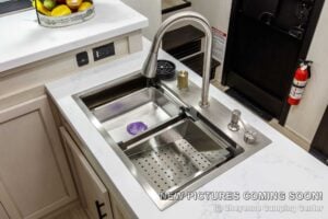 2027 Forest River Rogue Armored 351G2 Fifth Wheel Toy Hauler Interior Image