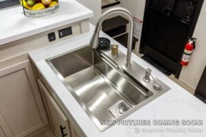 2027 Forest River Rogue Armored 351G2 Fifth Wheel Toy Hauler Interior Image