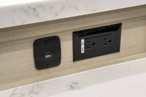 2026 Forest River Rogue Armored 351G2 Fifth Wheel Toy Hauler Interior Image