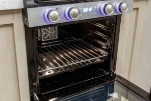 2026 Forest River Rogue Armored 351G2 Fifth Wheel Toy Hauler Interior Image