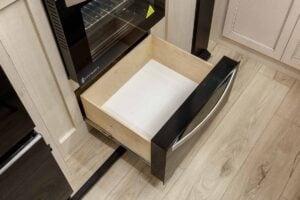 2026 Forest River Rogue Armored 351G2 Fifth Wheel Toy Hauler Interior Image