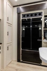 2026 Forest River Rogue Armored 351G2 Fifth Wheel Toy Hauler Interior Image