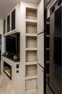 2026 Forest River Rogue Armored 351G2 Fifth Wheel Toy Hauler Interior Image