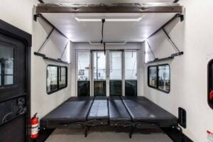 2026 Forest River Rogue Armored 351G2 Fifth Wheel Toy Hauler Interior Image