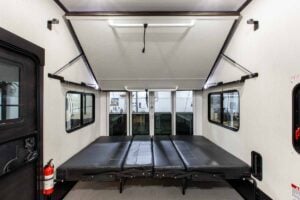 2026 Forest River Rogue Armored 351G2 Fifth Wheel Toy Hauler Interior Image