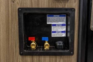 2026 Forest River Rogue Armored 351G2 Fifth Wheel Toy Hauler Interior Image