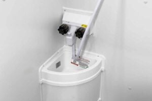 2026 Forest River Rogue Armored 351G2 Fifth Wheel Toy Hauler Interior Image