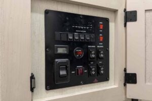 2026 Forest River Rogue Armored 351G2 Fifth Wheel Toy Hauler Interior Image