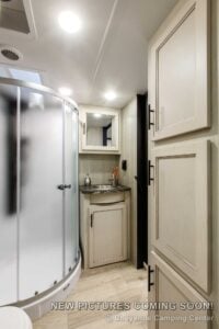 2027 Forest River Rogue Armored 351G2 Fifth Wheel Toy Hauler Interior Image