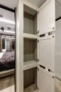 2026 Forest River Rogue Armored 351G2 Fifth Wheel Toy Hauler Interior Image