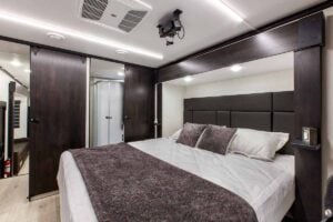 2026 Forest River Rogue Armored 351G2 Fifth Wheel Toy Hauler Interior Image