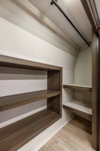 2026 Forest River Rogue Armored 351G2 Fifth Wheel Toy Hauler Interior Image