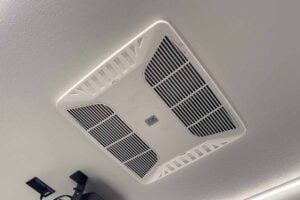 2026 Forest River Rogue Armored 351G2 Fifth Wheel Toy Hauler Interior Image