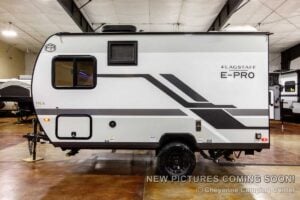 2027 Forest River Flagstaff E-Pro E131BLE Small Bunkhouse Travel Trailer Exterior Image