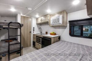 2027 Forest River Flagstaff E-Pro E131BLE Small Bunkhouse Travel Trailer Interior Image