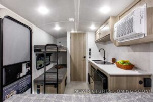 2027 Forest River Flagstaff E-Pro E131BLE Small Bunkhouse Travel Trailer Interior Image