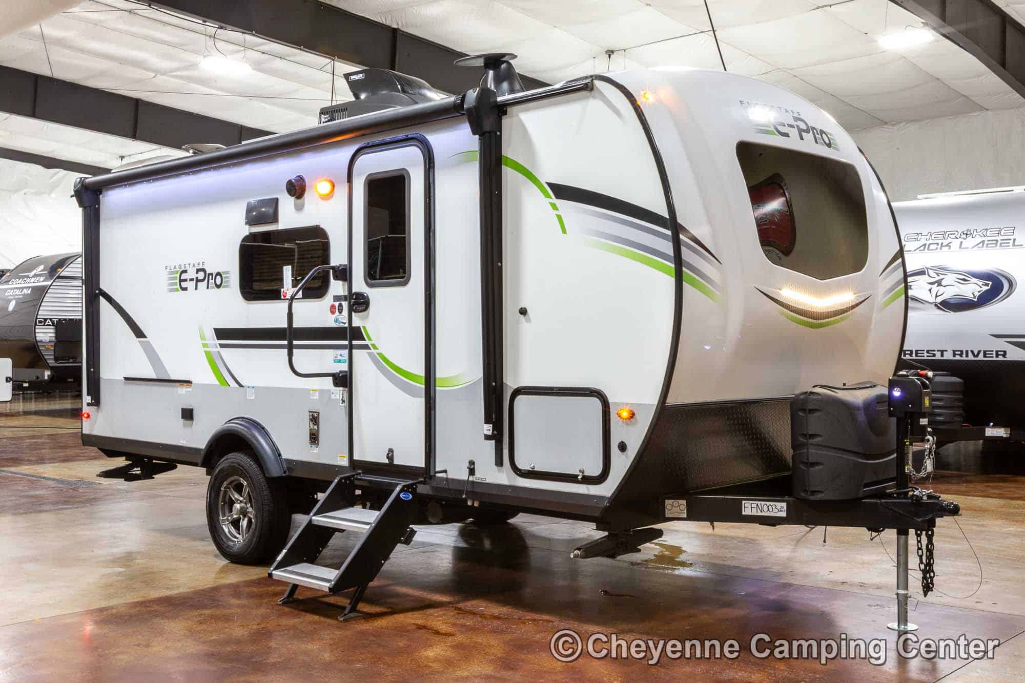 2022 Forest River Flagstaff E-Pro E20BHS Bunkhouse Travel Trailer with Off-Grid Solar Enterior Image