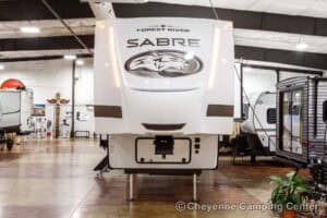 2026 Forest River Sabre 36EST Rear Kitchen Fifth Wheel Exterior Image