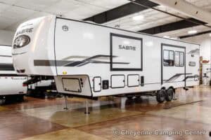 2026 Forest River Sabre 36EST Rear Kitchen Fifth Wheel Exterior Image