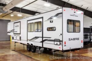 2026 Forest River Sabre 36EST Rear Kitchen Fifth Wheel Exterior Image