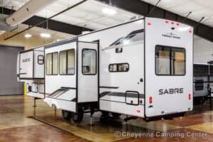 2026 Forest River Sabre 36EST Rear Kitchen Fifth Wheel Exterior Image