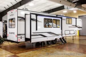 2026 Forest River Sabre 36EST Rear Kitchen Fifth Wheel Exterior Image