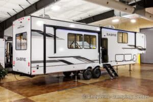 2026 Forest River Sabre 36EST Rear Kitchen Fifth Wheel Exterior Image