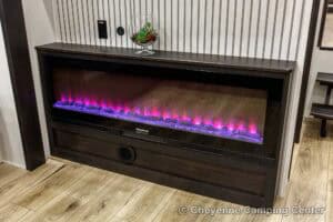 2026 Forest River Sabre 36EST Rear Kitchen Fifth Wheel Interior Image