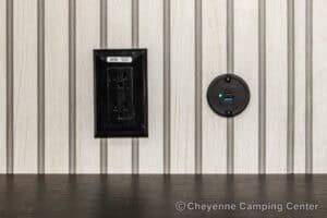 2026 Forest River Sabre 36EST Rear Kitchen Fifth Wheel Interior Image