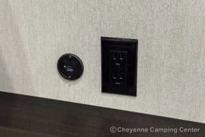 2026 Forest River Sabre 36EST Rear Kitchen Fifth Wheel Interior Image