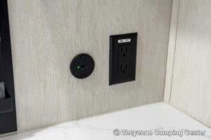 2026 Forest River Sabre 36EST Rear Kitchen Fifth Wheel Interior Image