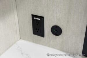 2026 Forest River Sabre 36EST Rear Kitchen Fifth Wheel Interior Image